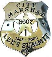 City Marshall badge
